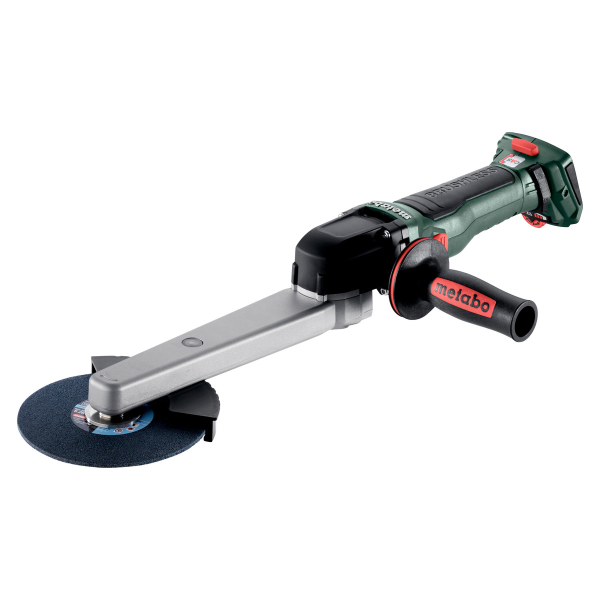 Акумуляторна машина для шліфування кутових зварних швів Metabo KNSVB 18 LTX BL 150, каркас, в кейсі metaBOX 185 XL
