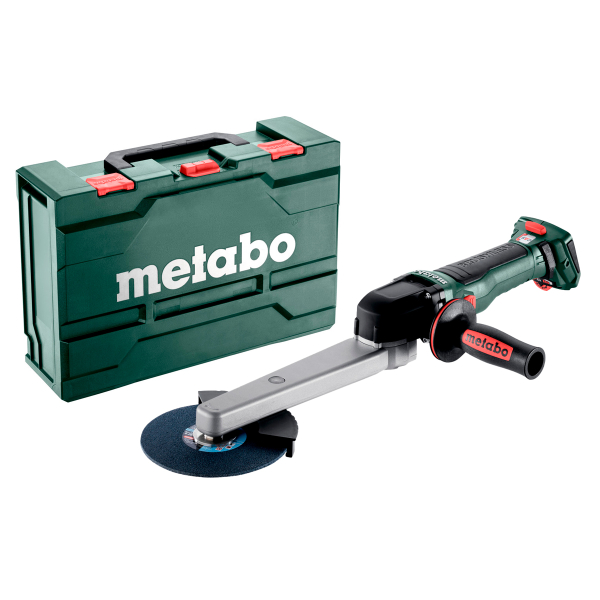 Акумуляторна машина для шліфування кутових зварних швів Metabo KNSVB 18 LTX BL 150, каркас, в кейсі metaBOX 185 XL