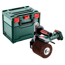 Аккумуляторная щеточная шлифовальная машина Metabo SVB 18 LTX BL 200, каркас, в кейсе metaBOX 340