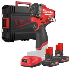 Аккумуляторный гайковерт Milwaukee M12 FCIWF12G3-502X, 2x5.0Ah, з/п, в кейсе