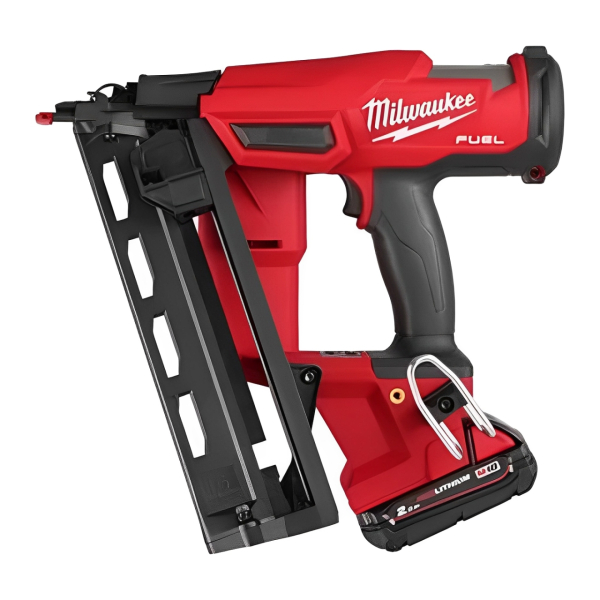 Акумуляторний пістолет цвяхозабивний Milwaukee M18 FN16GA-202X, 2х2.0Ah, з/п, кейс