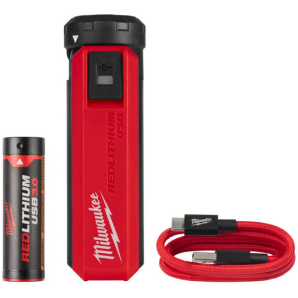 Аккумулятор Milwaukee L4 B3 с зарядным устройством USB L4