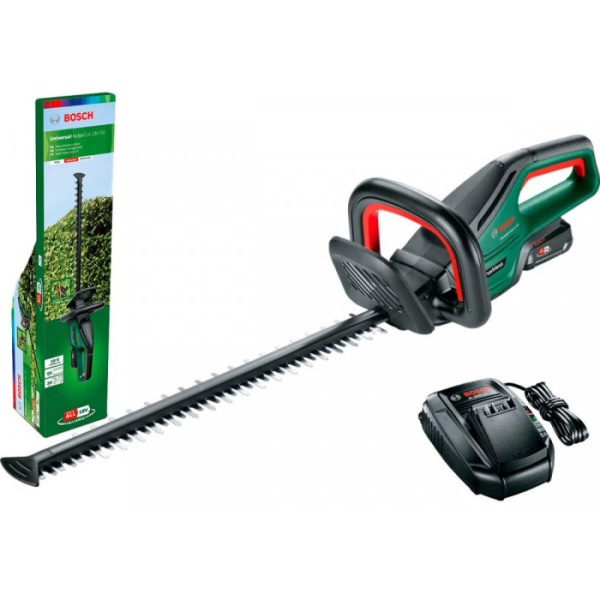 Кусторез аккумуляторный Bosch EasyHedgeCut 18V-50 с 1 акб 18V 2.5 Ah, з/у AL 1830 CV
