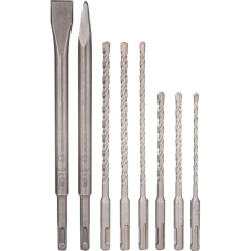 Набор буров и зубил Bosch PRO SDS plus-4C Set, 8 шт