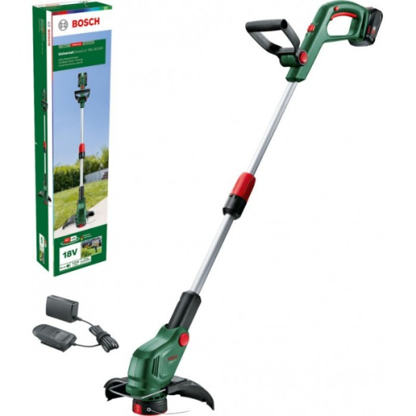 Акумуляторний тример Bosch UniversalGrassCut 18V-26-500, 1xPBA 18 V 2.0 Ah, з/п AL 18V-20