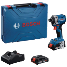 Аккумуляторный винтоверт Bosch Professional GDR 18V-215, 2x2.0 Ah, з/у, в кейсе