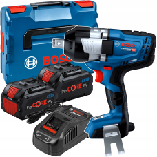 Аккумуляторный гайковерт Bosch GDS 18V-1600 HC Professional, 2x18V 8.0Ah, з/у, в кейсе L-BOXX