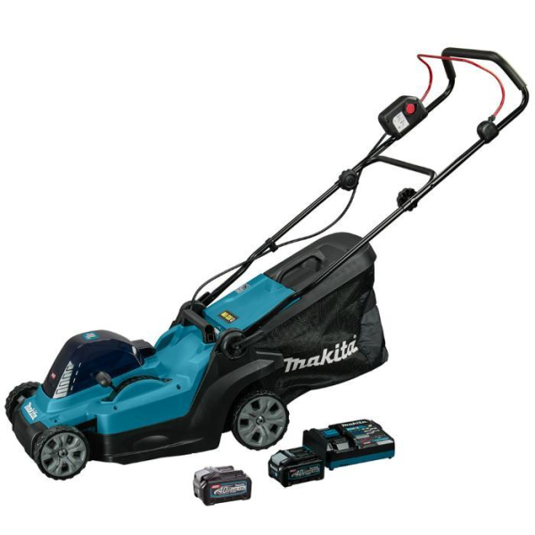 Аккумуляторная газонокосилка Makita LM003GM103 XGT, 2x4.0Ah, з/п DC40RC