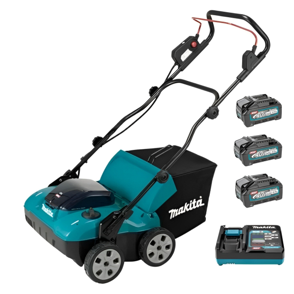 Аккумуляторный аэратор Makita UV001GM201 XGT, 3 акб BL4040 4.0 Ah, з/у DC40RA XGT 40 V MAX