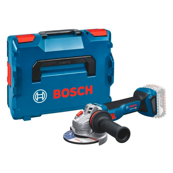 Аккумуляторная болгарка Bosch GWS 18V-11 S Professional, каркас в кейсе L-BOXX 136