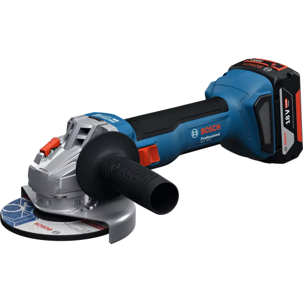 Акумуляторна болгарка Bosch GWS 18V-8 Professional, 2x4.0 Ah, з/п, в кейсі