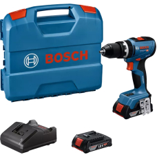 Аккумуляторный ударный шуруповерт Bosch GSB 18V-65 Professional, 2x2.0 Ah, з/у, в кейсе