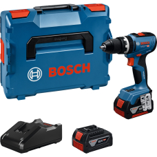 Аккумуляторный ударный шуруповерт Bosch GSB 18V-65 Professional, 2x5.0 Ah, з/у, в кейсе L-BOXX 136N