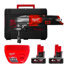 Акумуляторні ножиці по металу Milwaukee M12 FNB16-402X, 2хМ12 В4, з/п С12 С, у кейсі