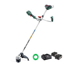Аккумуляторная коса Metabo FSB 36-18 LTX BL 40, 2x5.2 Ah, ASC 145, леска 30 м