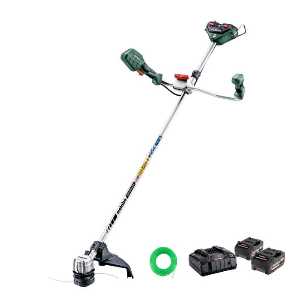 Акумуляторна коса Metabo FSB 36-18 LTX BL 40, 2x5.2 Ah, ASC 145, волосінь 30 м