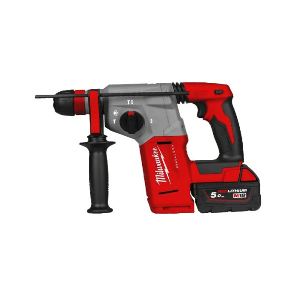 Аккумуляторный перфоратор Milwaukee M18 BLHX-502X FIXTEC, 2x5.0Ah, з/у, в кейсе