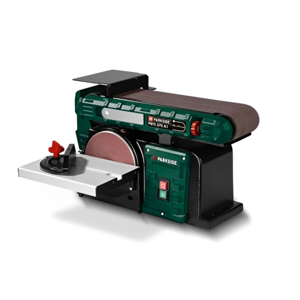 Станок шлифовальный ленточный Scheppach Parkside PBTS370A1