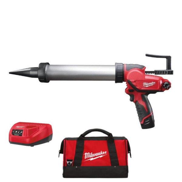 Акумуляторний клейовий пістолет Milwaukee M12 PCG/400A-201B, 1х2.0Ah, з/п, сумка