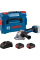 Акумуляторна болгарка Bosch GWS 18V-11 Professional, 2x5.0 Ah, з/п GAL 1880 CV, в L-BOXX 136