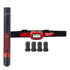 Набор светодиодных фонарей Milwaukee HL2IPL-LED ALKALINE POWER PACK