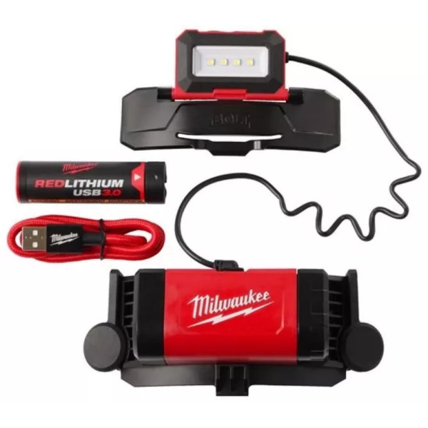 Аккумуляторный налобный фонарь Milwaukee L4BOLTHL-301, 1х3.0Аh