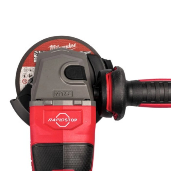 Аккумуляторная угловая шлифмашина Milwaukee M18 FHSAG125XB2-0X, каркас в кейсе