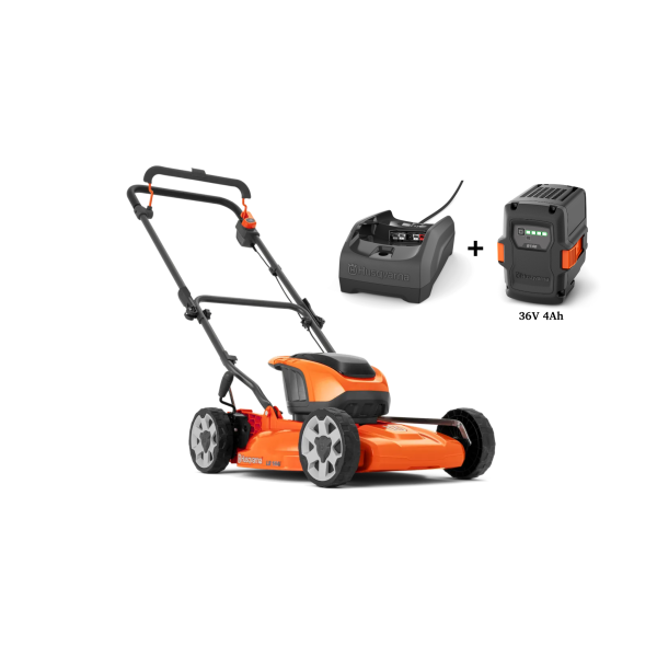 Аккумуляторная газонокосилка Husqvarna LB 144i KIT, 1x4.0Ah, з/у