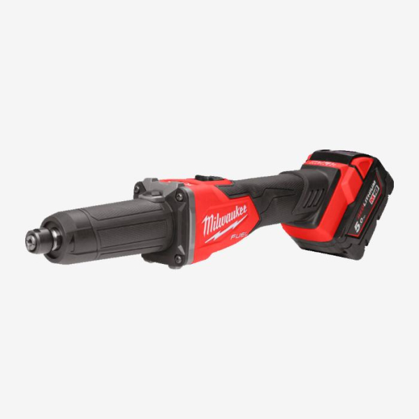 Аккумуляторная прямая шлифмашина Milwaukee M18 FDGRB-502X, 2xМ18 В5, з/п М12-М18 FC, HD кейс