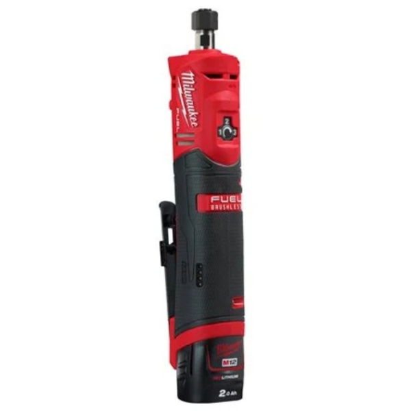 Акумуляторна пряма шліфмашина Milwaukee M12 FDGS-422B, 1xМ12 В4, 1xМ12 В2, з/у С12 С, в сумке