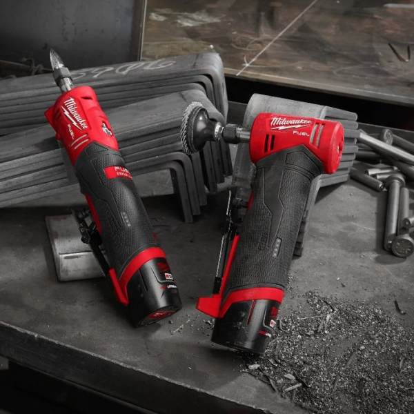 Акумуляторна пряма шліфмашина Milwaukee M12 FDGS-422B, 1xМ12 В4, 1xМ12 В2, з/у С12 С, в сумке
