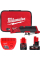 Акумуляторна пряма шліфмашина Milwaukee M12 FDGS-422B, 1xМ12 В4, 1xМ12 В2, з/у С12 С, в сумке