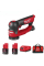Акумуляторна ексцентрикова шліфмашина Milwaukee M12 FSDR75-0B, 2xM12 B2, з/п C12 C, в сумці