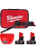 Акумуляторна стрічкова шліфмашина Milwaukee M12 FBFL13-402B, 2xM12 B4, з/п C12 C, в сумці