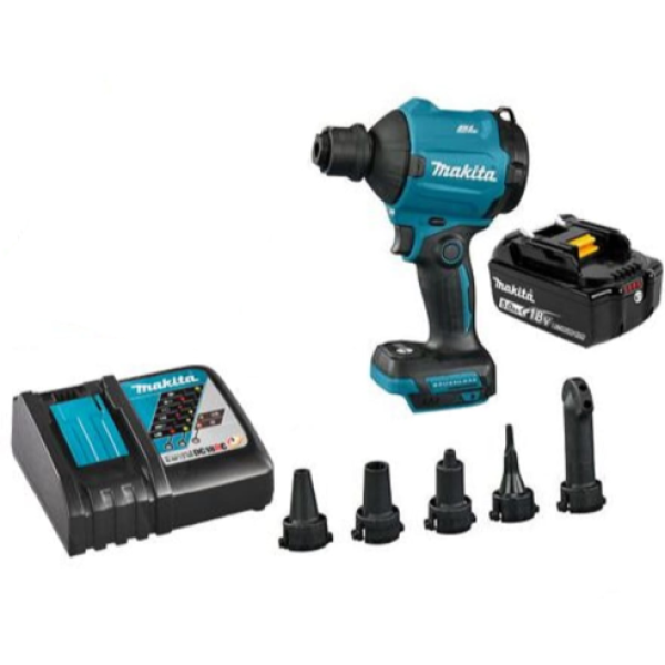 Аккумуляторная воздуходувка Makita DAS180RT LXT, 1x5.0 Ah, DC18RC