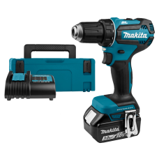 Аккумуляторный шуруповерт Makita DDF485SFJ1, 1x3.0 Ah, з/у DC18SD, в кейсе Makpac
