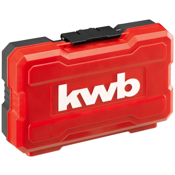 Набір біт та свердел по металу HSS KWB в кейсі S-Box, 22 шт