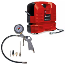 Компрессор безмасляный Einhell TC-AC 190 OF Set с набором аксессуаров