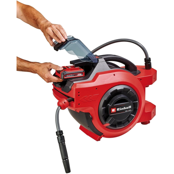Катушка со шлангом Einhell GE-HR 18/30 Li-Solo, 30 м, без акб