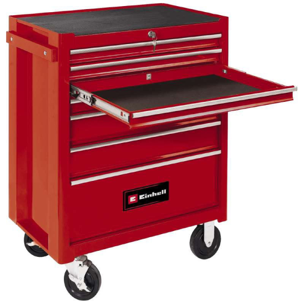 Ящик для інструментів Einhell TC-TW 150, 7 шухляд, на колесах