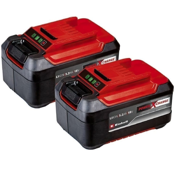 Комплект аккумуляторов Einhell PXC Twinpack 18V 5.2 Ah 2 шт