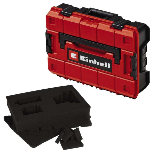 Пластиковый кейс Einhell E-Case S-F + поролоновая вкладка S Grid Foam Set