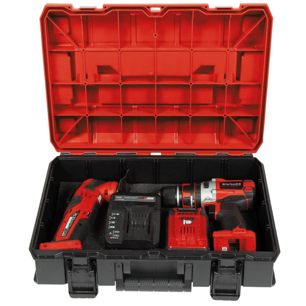 Пластиковый кейс Einhell E-Case S-F + поролоновая вкладка S Grid Foam Set