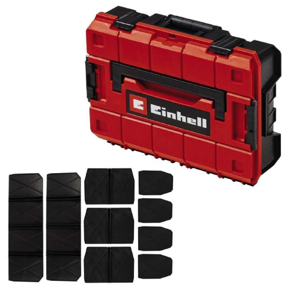 Пластиковый кейс Einhell E-Case S-F + 9 разделителей
