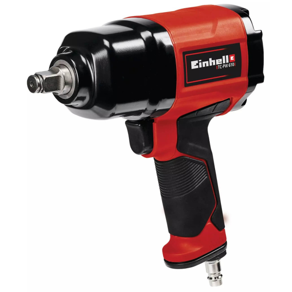 Гайкокрут пневматичний ударний Einhell TC-PW 610 з аксесуарами