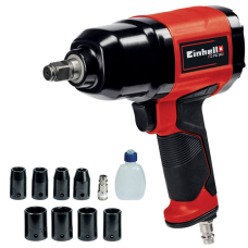 Гайковерт пневматический ударный Einhell TC-PW 340 с аксессуарами