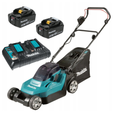 Аккумуляторная газонокосилка Makita DLM382PT2, 2x5.0Ah, з/у DC18RD