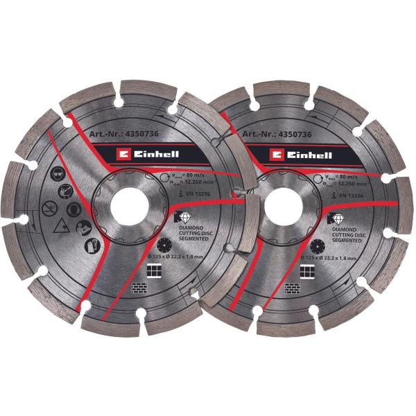 Диск для бороздодела Einhell 125х22.2 мм, 2 шт