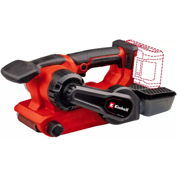 Акумуляторна шліфмашина стрічкова Einhell Professional TP-BS 18/457 Li BL - Solo, каркас