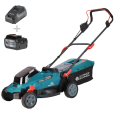 Аккумуляторная газонокосилка Konner&Sohnen KS 33LM-20V Set, 1x4.0Ah, з/у